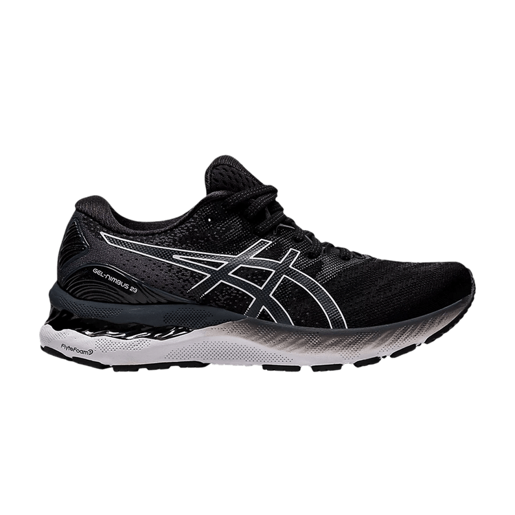 Asics Wmns Gel Nimbus 23 Wide 'Black White' — Black/White