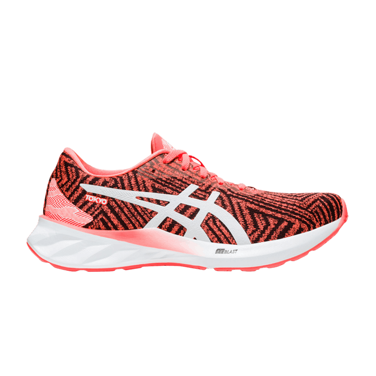 Asics Wmns Roadblast 'Tokyo' — Sunrise Red/White