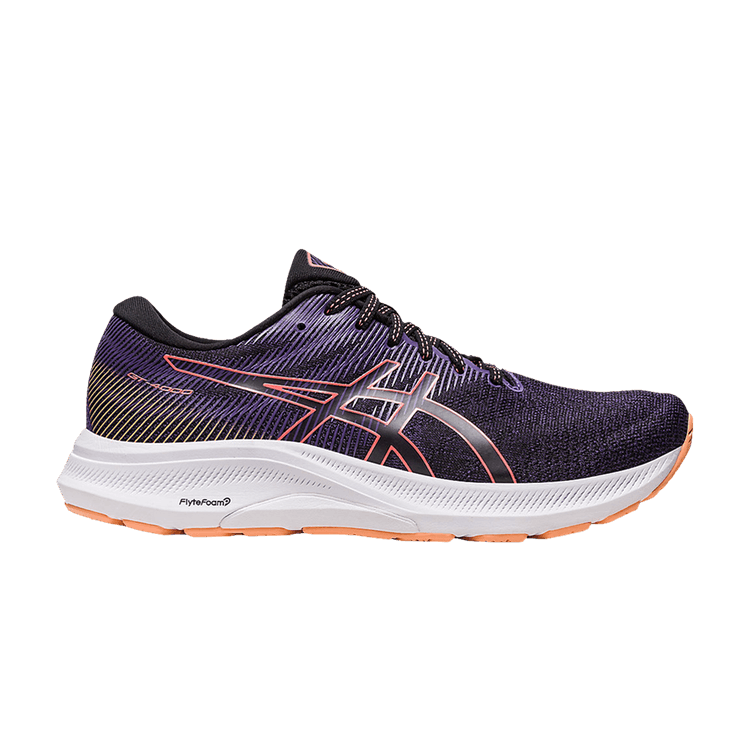 Asics Wmns GT 4000 3 Wide 'Black Papaya' — Black/Papaya