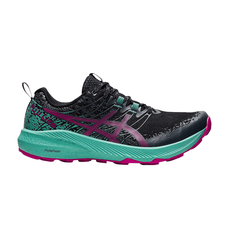 Asics Wmns Fuji Lite 2 'Black Fuchsia Red' — Black/Fuchsia Red