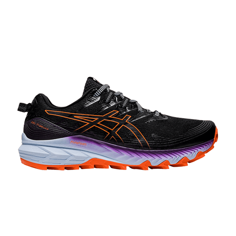 Asics Wmns Gel Trabuco 10 'Black Nova Orange' — Black/Nova Orange
