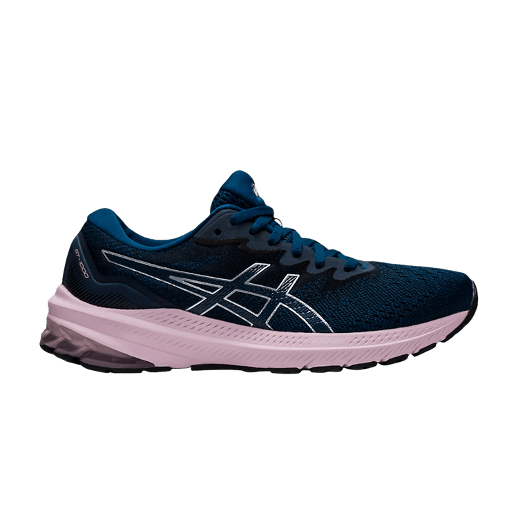 Asics Wmns GT 1000 11 Wide 'Mako Blue Barely Rose' — Mako Blue/Barely Rose