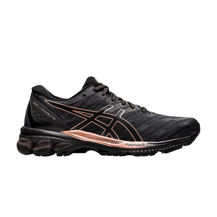 Asics Wmns Gel Jadeite 'Black Rose Gold' — Black/Rose Gold