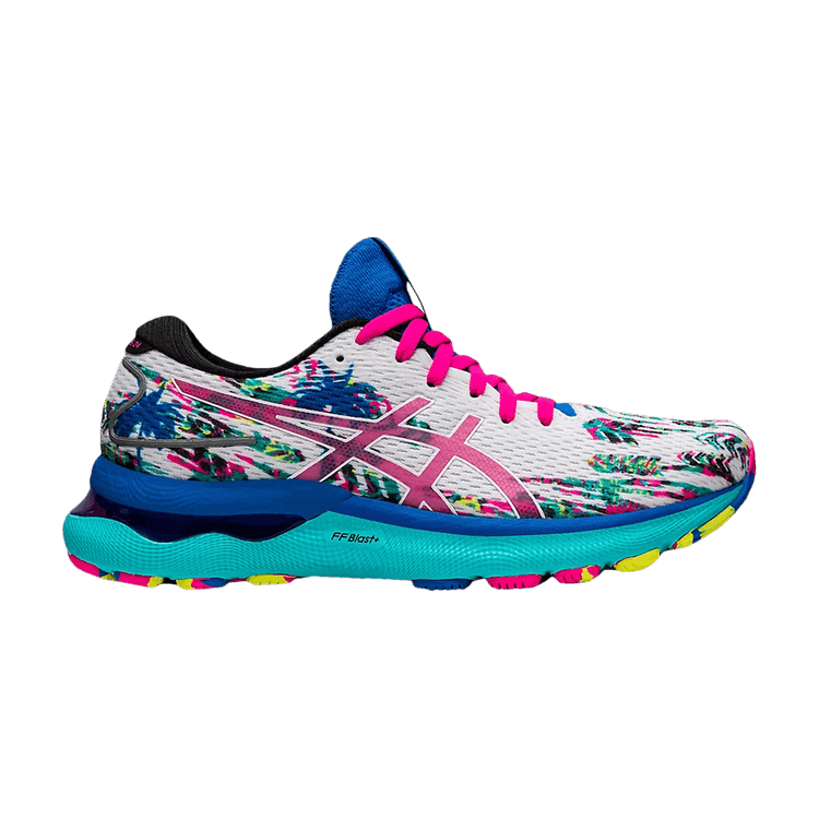 Asics Wmns Gel Nimbus 24 'Tropical' — White/Pink Glow