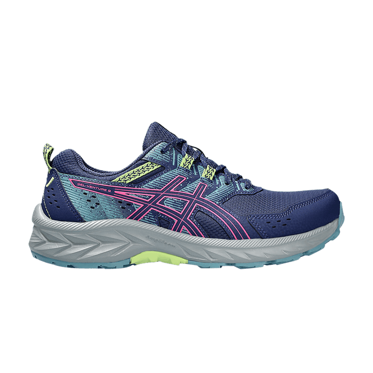 Asics Wmns Gel Venture 9 Wide 'Deep Ocean Hot Pink' — Deep Ocean/Hot Pink