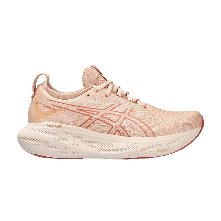 ASICS Wmns Gel Nimbus 25 'Pale Apricot Light Garnet' — Pale Apricot/Light Garnet