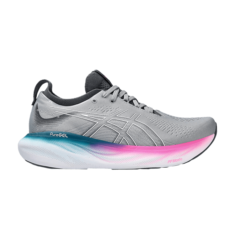 Asics Wmns Gel Nimbus 25 Wide 'Sheet Rock Pink Rave' — Sheet Rock/White