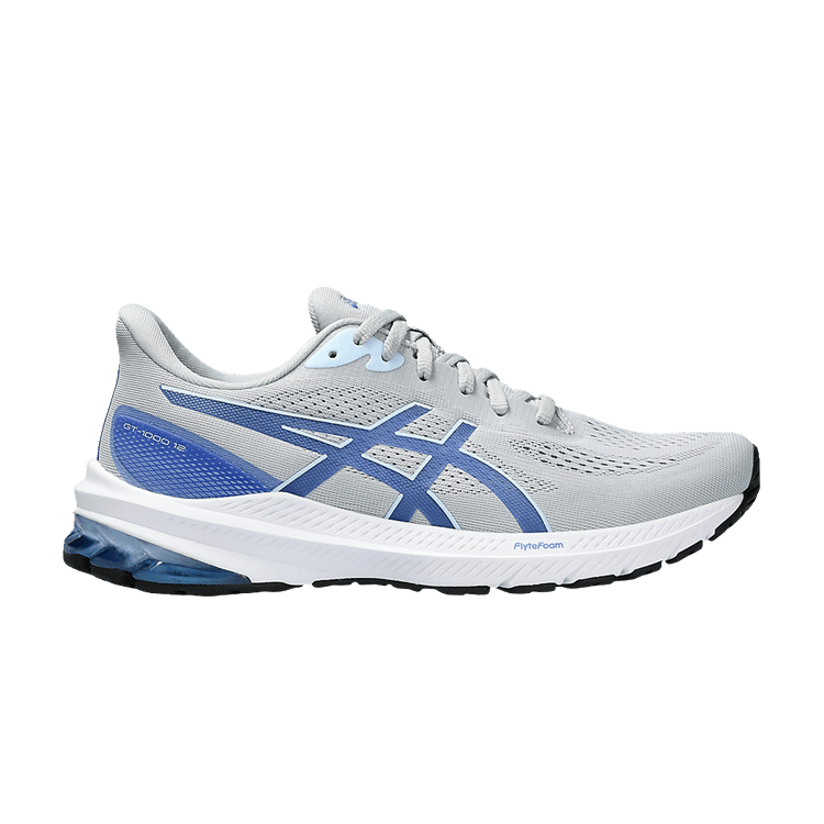 Asics Wmns GT 1000 12 'Piedmont Grey Light Blue' — Piedmont Grey/Light Blue