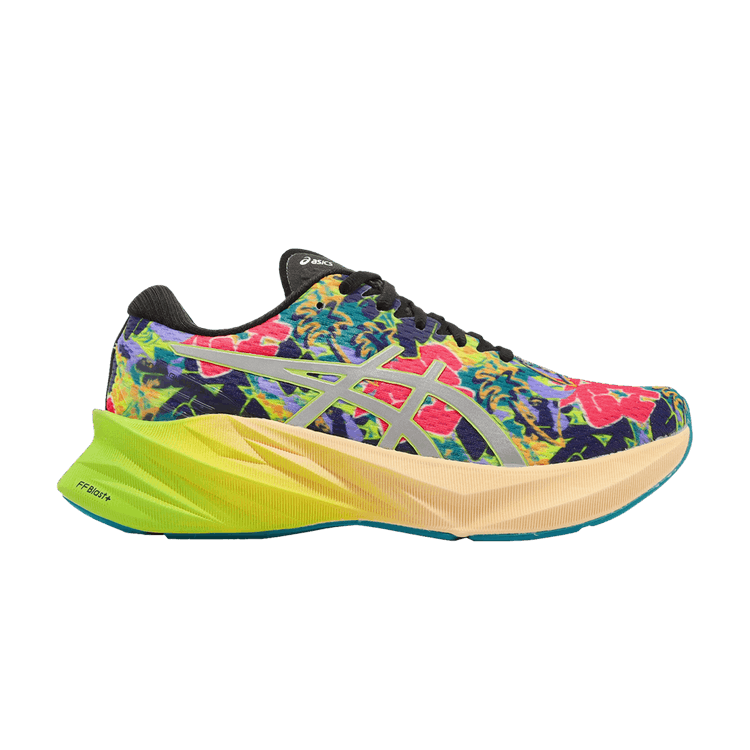 Asics Wmns Novablast 3 Lite-Show 'Geometric Origami' — Lime Zest/Lite-Show
