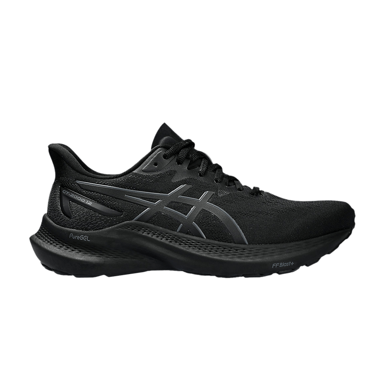 Asics Wmns GT 2000 12 'Triple Black' — Black/Black