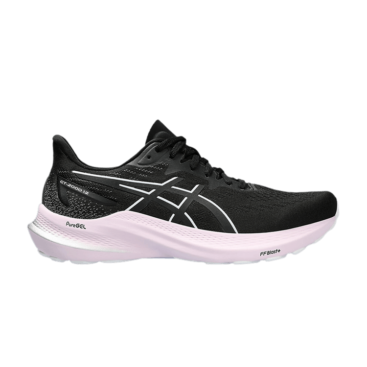 Asics Wmns GT 2000 12 'Black Cosmos' — Black/White