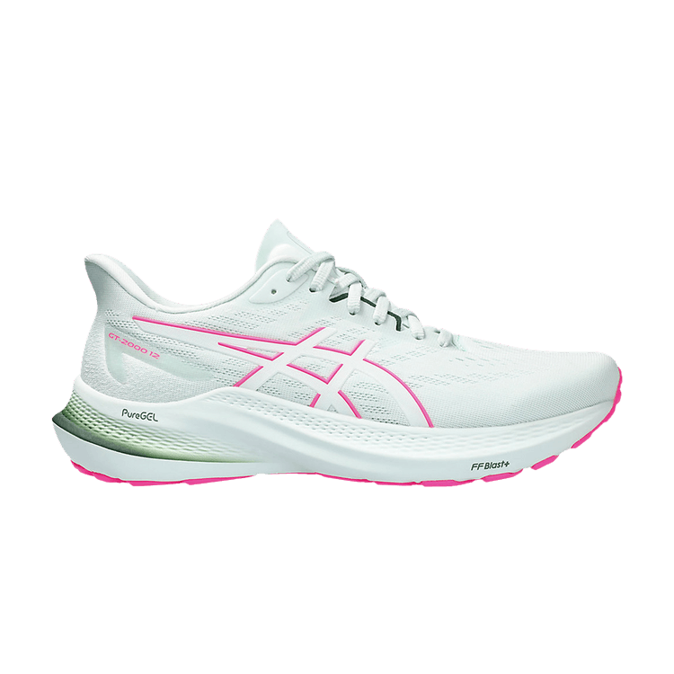 Asics Wmns GT 2000 12 'Pure Aqua Pink' — Pure Aqua/White