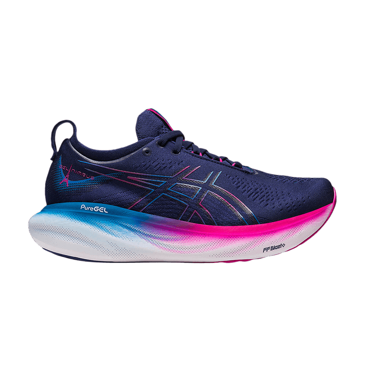Asics Wmns Gel Nimbus 25 'Indigo Blue Pink Rave' — Indigo Blue/Pink Rave
