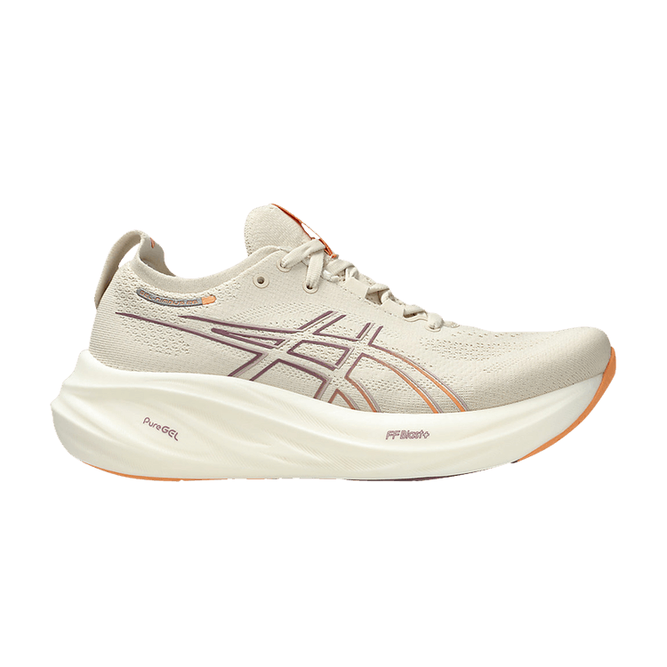 ASICS Wmns Gel Nimbus 26 'Oatmeal Faded Orange' — Oatmeal/Faded Orange
