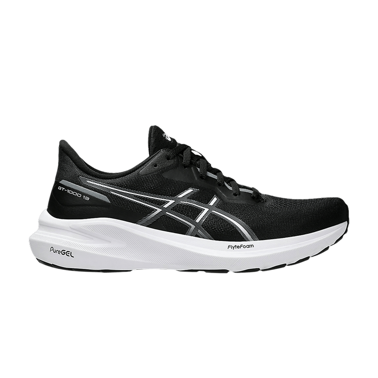 Asics Wmns GT 1000 13 Wide 'Black White' — Black/White