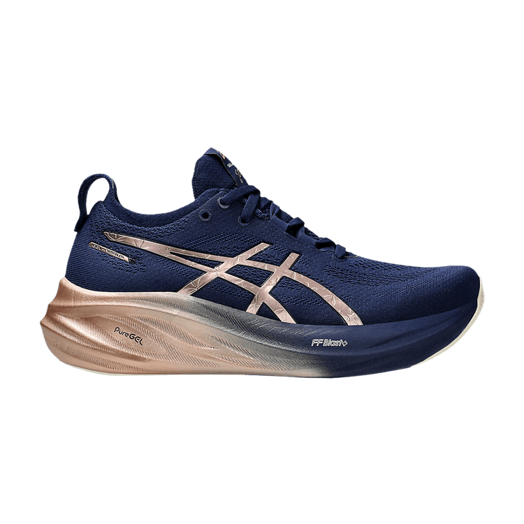 ASICS Wmns Gel Nimbus 26 Platinum 'Blue Expanse Rose Gold' — Blue Expanse/Rose Gold
