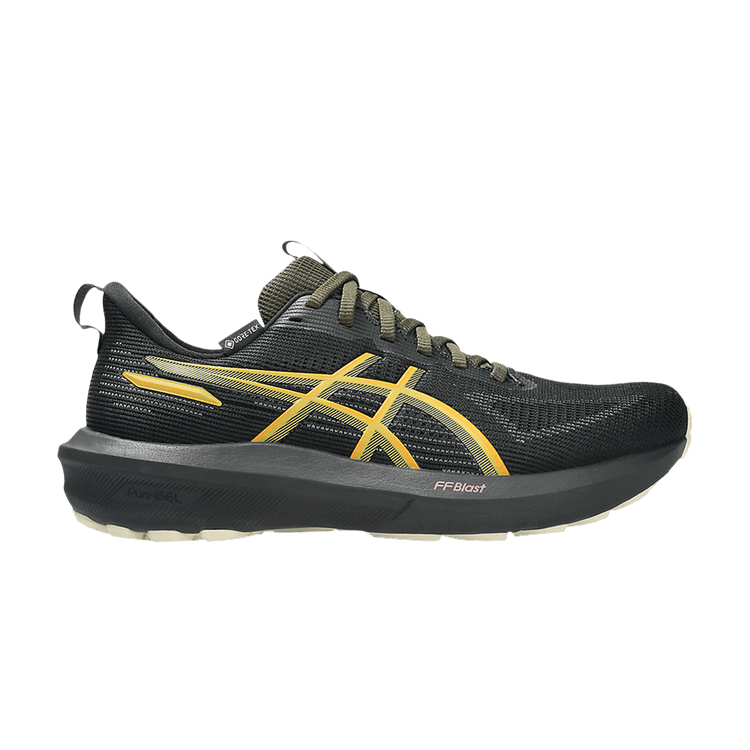 ASICS Wmns GT 1000 14 GORE-TEX 'Black Sandstorm' — Black/Sandstorm