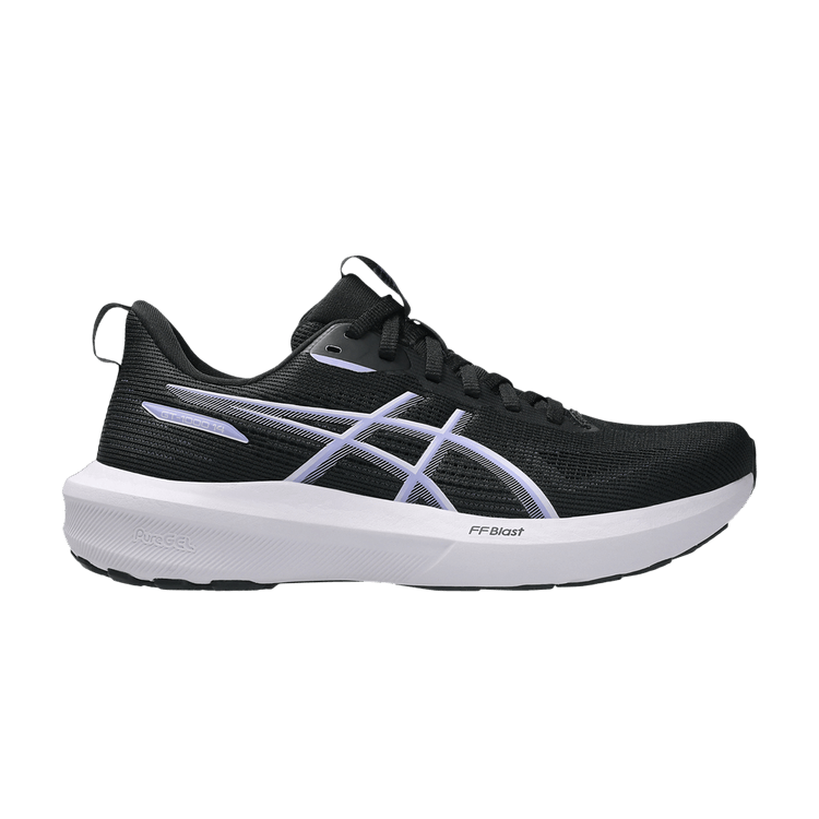 ASICS Wmns GT-1000 14 D Wide 'Black Lilac Hint' — Black/Lilac Hint