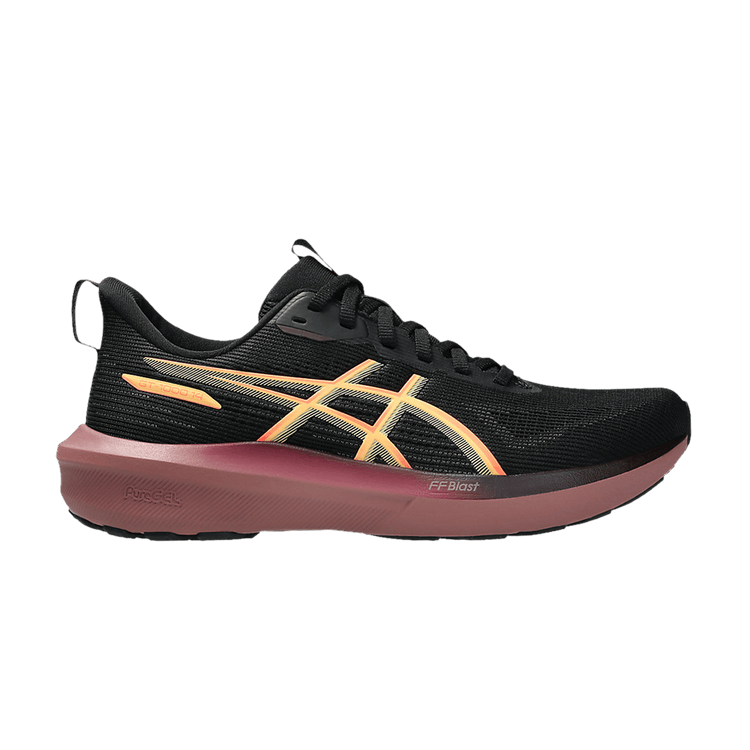 ASICS Wmns GT 1000 14 'Black Vivid Coral' — Black/Vivid Coral