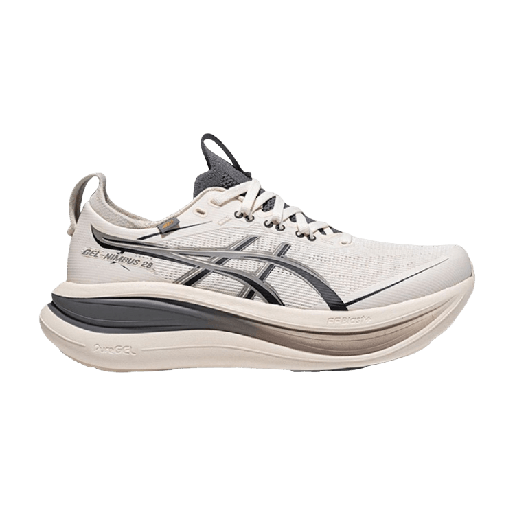 ASICS Wmns GEL-Nimbus 28 Go 'Cream Cement Grey' — Cream/Cement Grey