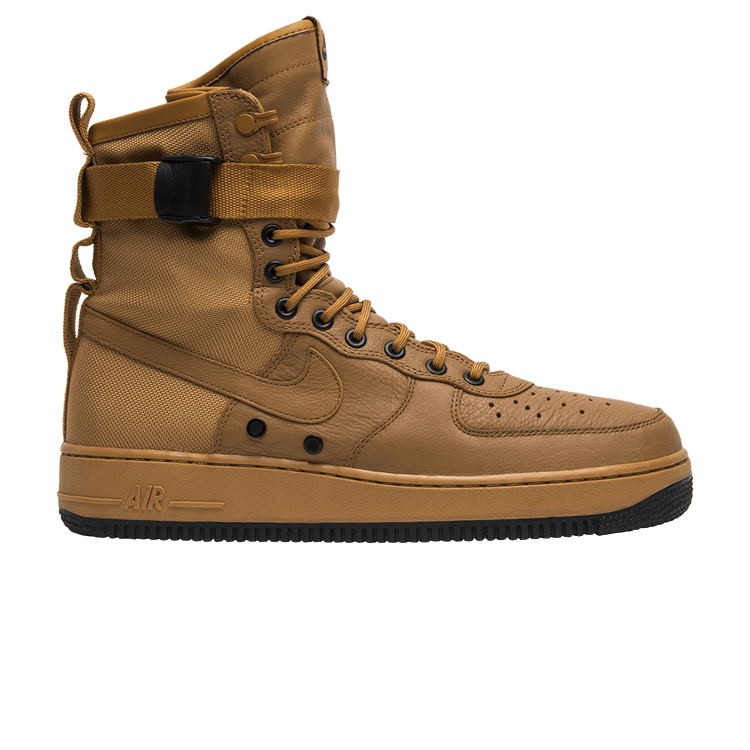 Nike Wmns SF Air Force 1 High 'Desert Ochre' — Desert Ochre/Desert Ochre-Black