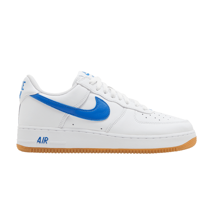 Nike Air Force 1 Low 'Color of the Month - White Royal Blue' — White/Varsity Royal/Gum Yellow