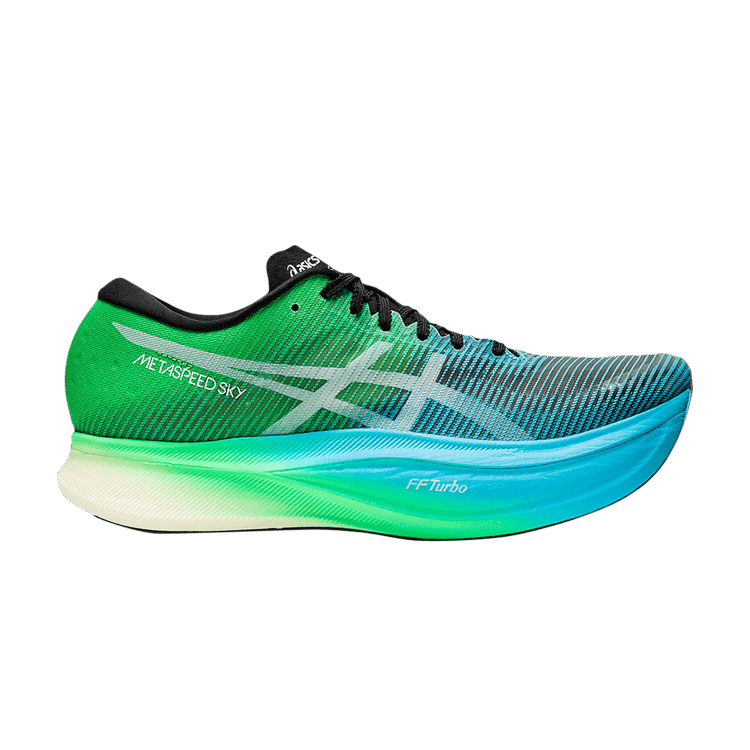 Asics Metaspeed Sky+ 'Black New Leaf' — Black/New Leaf