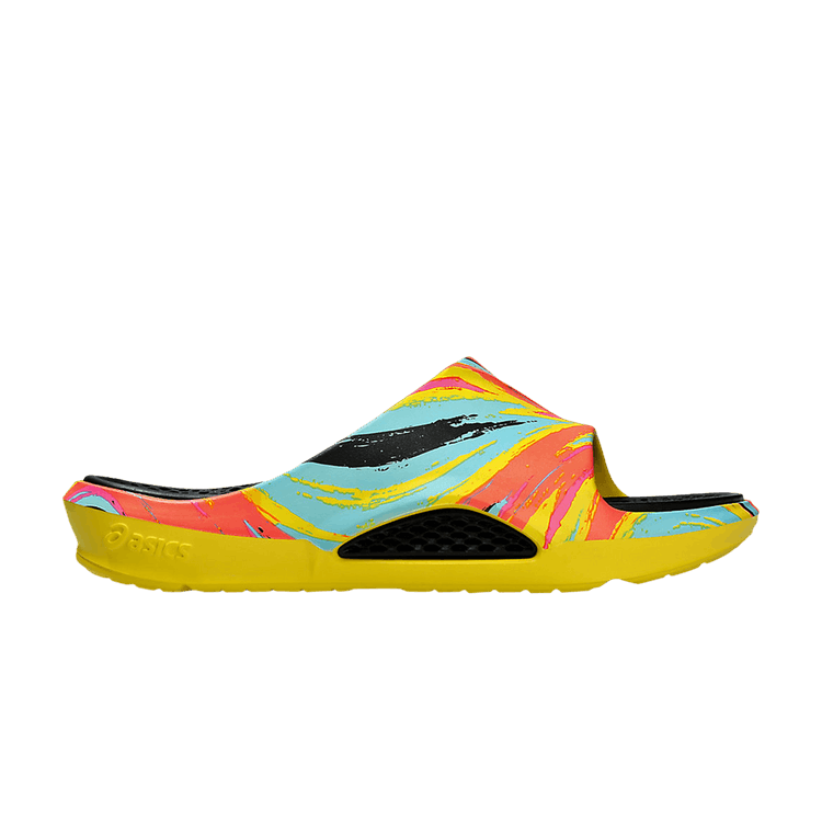Asics ACTIBREEZE 3D Sandal 2 'Blue Marble Yellow' — Blue Marble/Black