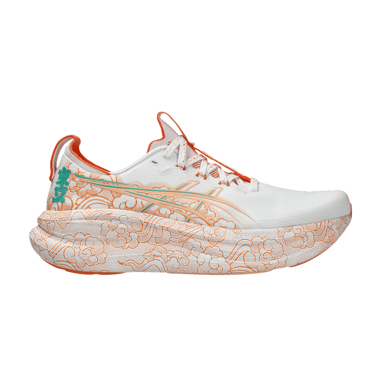 ASICS Gel Nimbus 28 'Tokyo' — White/Apricot Crush