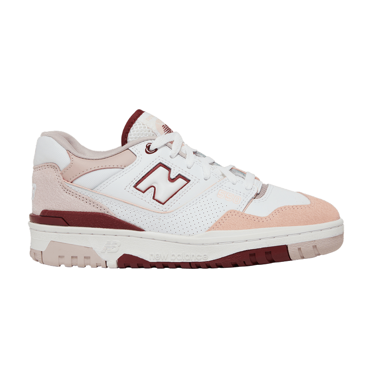 New Balance Wmns 550 'Valentine’s Day' — White/Space Pink/Scarlet