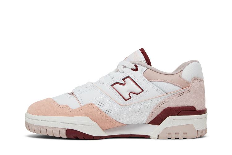 New Balance Wmns 550 'Valentine’s Day' — White/Space Pink/Scarlet