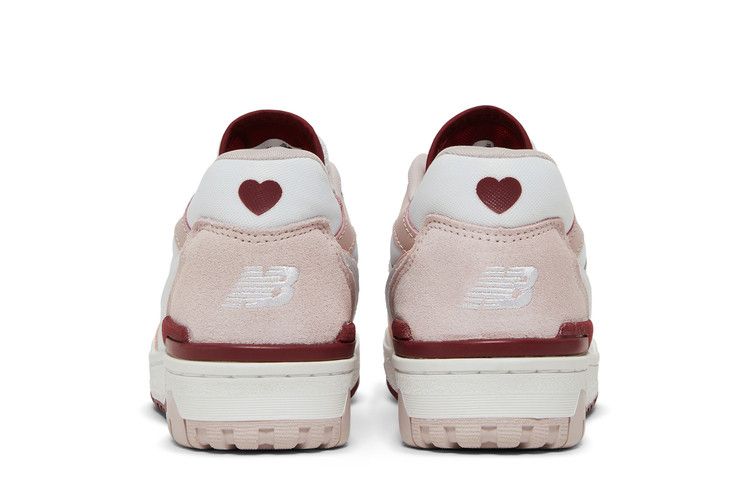 New Balance Wmns 550 'Valentine’s Day' — White/Space Pink/Scarlet