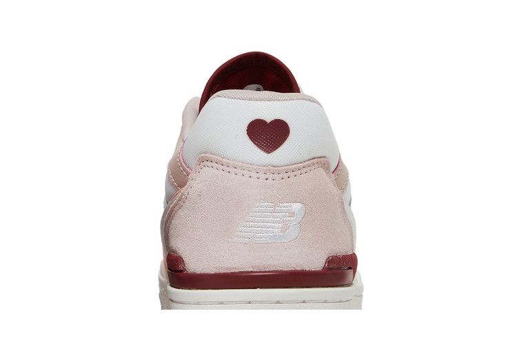 New Balance Wmns 550 'Valentine’s Day' — White/Space Pink/Scarlet