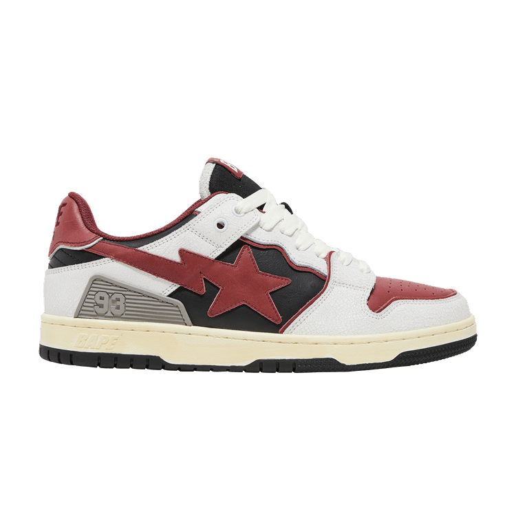 BAPE Sk8 Sta #4 'Red' — Red