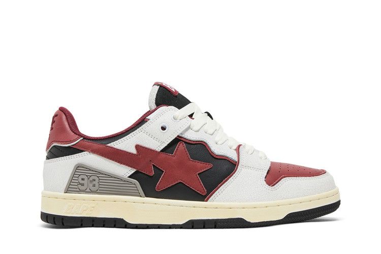 BAPE Sk8 Sta #4 'Red' — Red