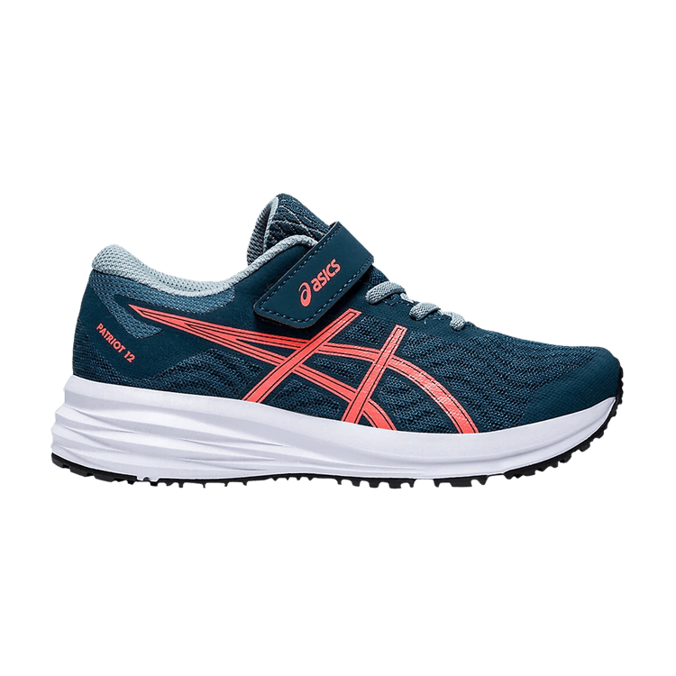Asics Patriot 12 PS 'Magnetic Blue Sunrise Red' — Magnetic Blue/Sunrise Red