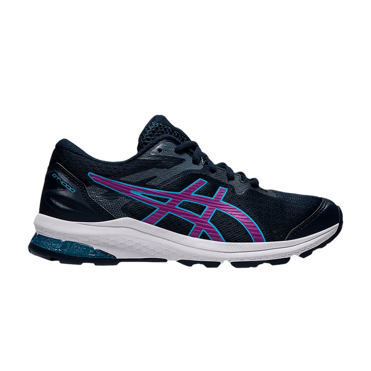 Asics GT 1000 10 GS 'French Blue Digital Grape' — Reborn Blue/Black
