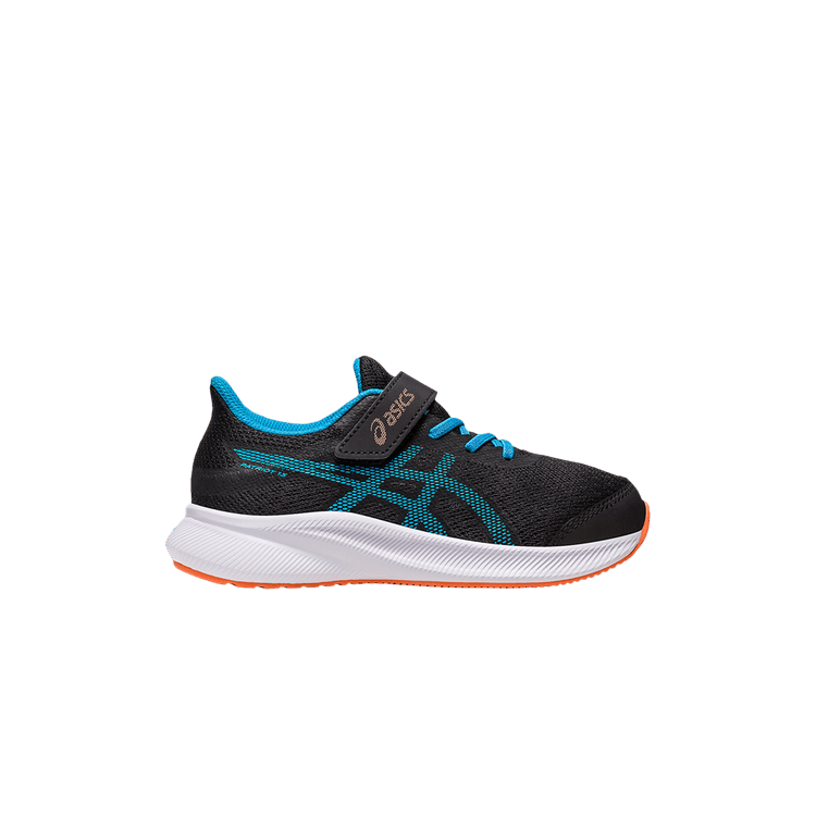 Asics Patriot 13 PS 'Black Island Blue Peach' — Black/Island Blue