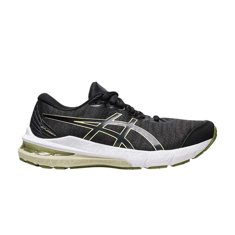 Asics GT 2000 11 GS 'Black Cactus' — Black/Cactus