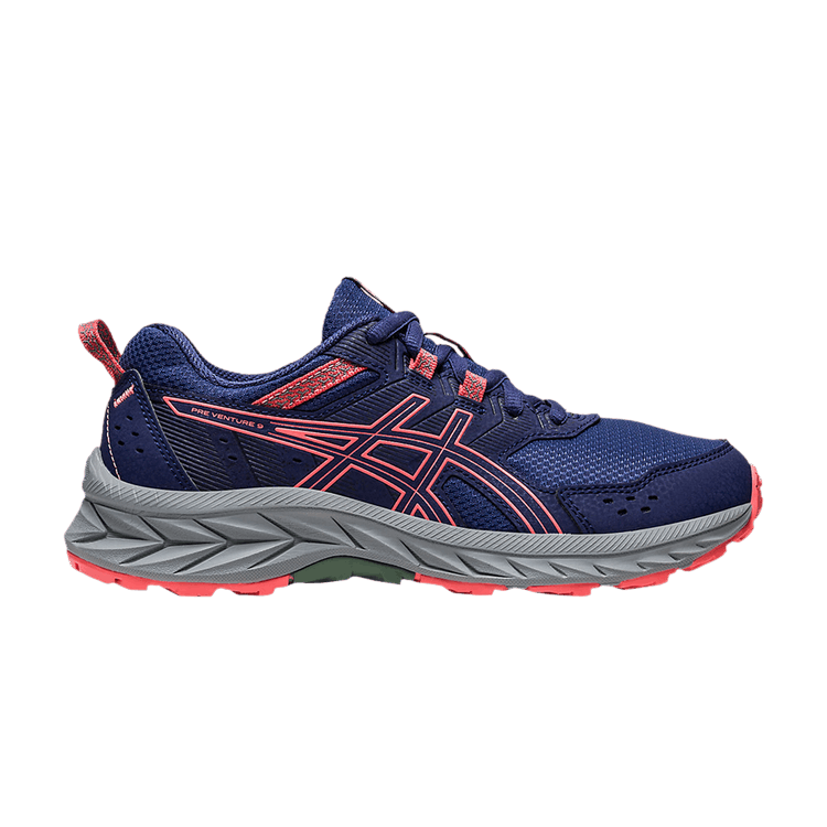 Asics Gel Venture 9 GS 'Indigo Blue Papaya' — Indigo Blue/Papaya