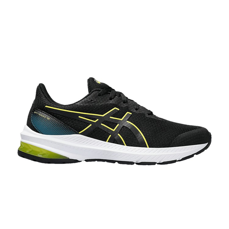 Asics GT 1000 12 GS 'Black Bright Yellow' — Black/Bright Yellow