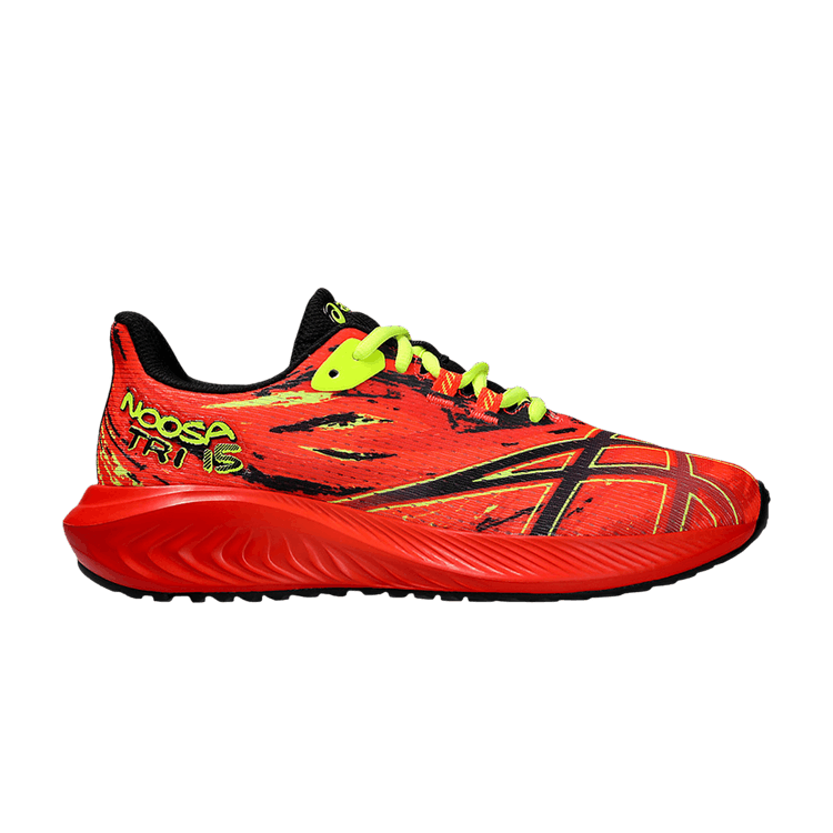 Asics Noosa Tri 15 GS 'Avant Garde - Sunrise Red Volt' — Sunrise Red/Black