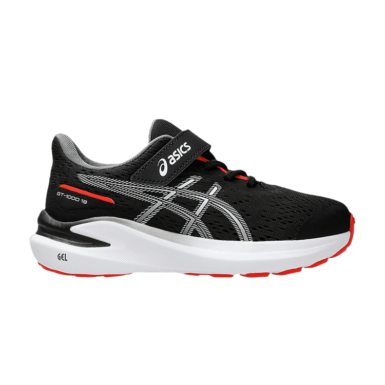 Asics GT 1000 13 PS 'Black Fiery Red' — Black/Fiery Red