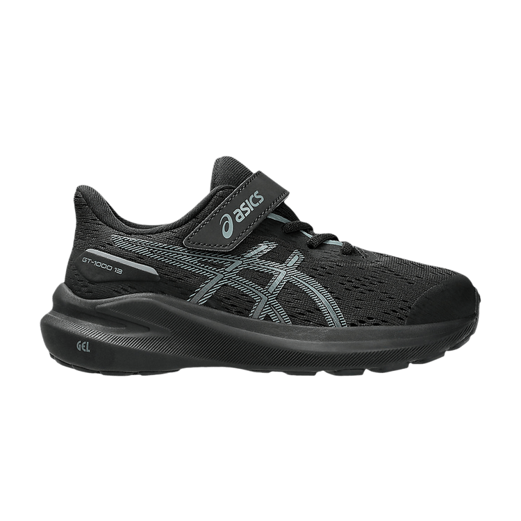 Asics GT 1000 13 PS 'Black Steel Grey' — Black/Steel Grey