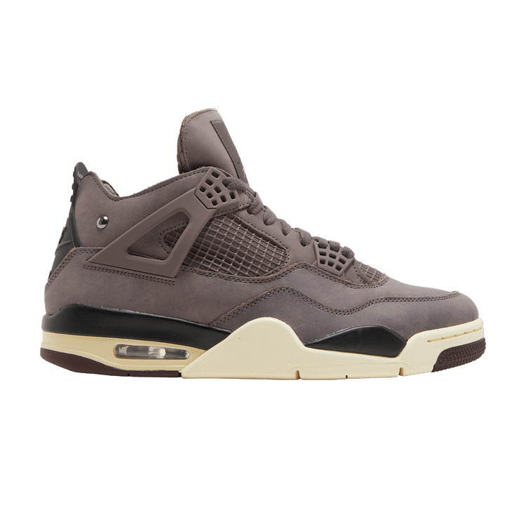 A Ma Maniére x Air Jordan 4 Retro 'Violet Ore' — Violet Ore/Medium Ash/Black/Muslin/Burgundy Crush