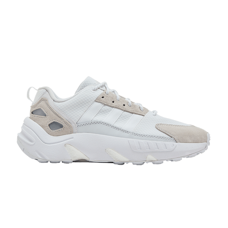 Adidas ZX 22 Boost 'Crystal White' — Cloud White/Cloud White/Crystal White