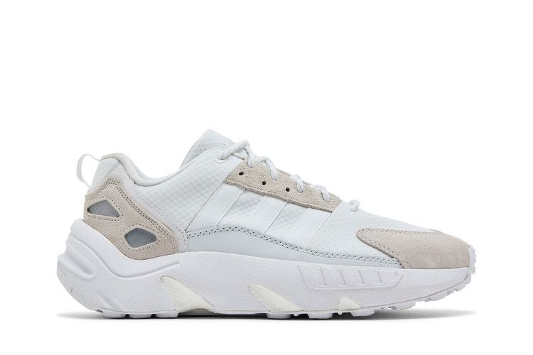 Adidas ZX 22 Boost 'Crystal White' — Cloud White/Cloud White/Crystal White