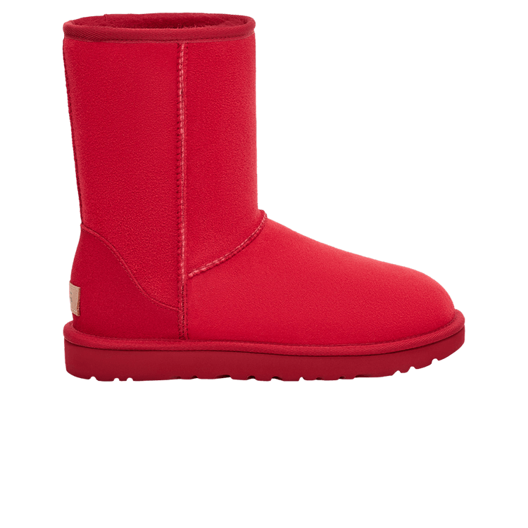 UGG Wmns Classic Short II 'Samba Red' — Samba Red