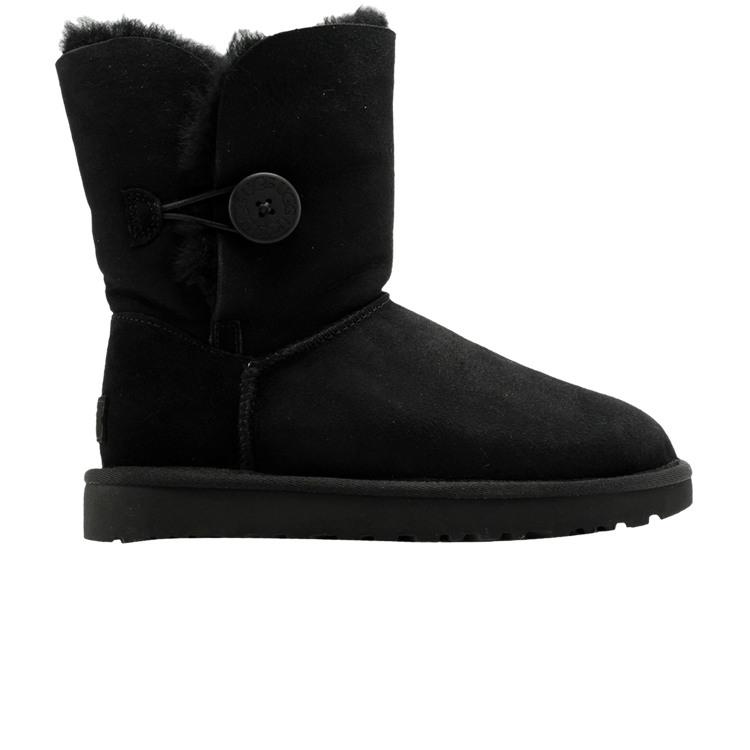 UGG Wmns Bailey Button 2 Boot 'Black' — Black