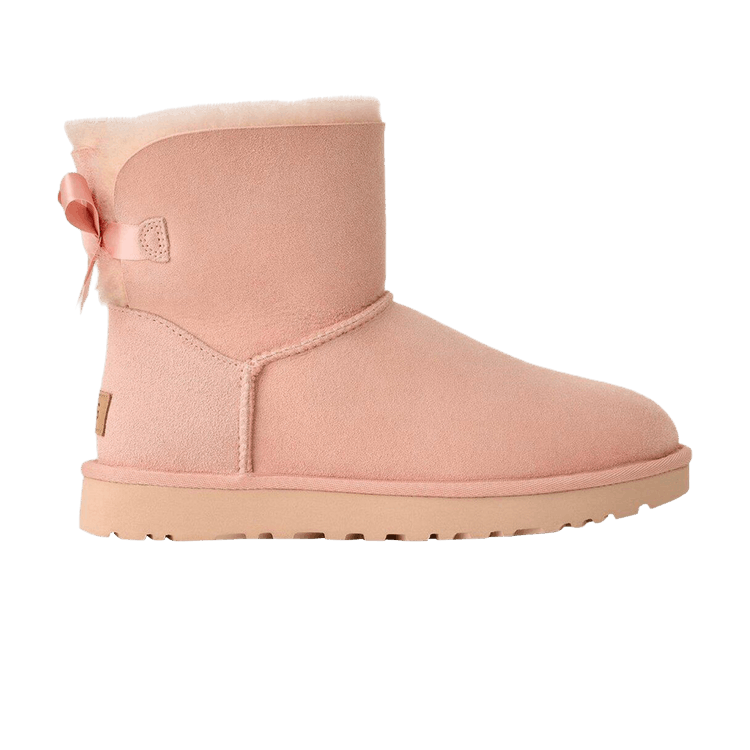 UGG Wmns Mini Bailey Bow II 'Beige Blush' — Beige Blush